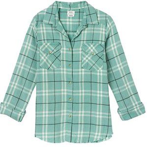 RVCA Women's in a Haze Flannel Button Up Shirt